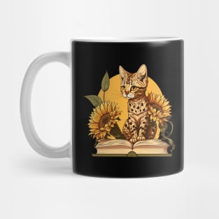 Bengal Cat Reader Mug